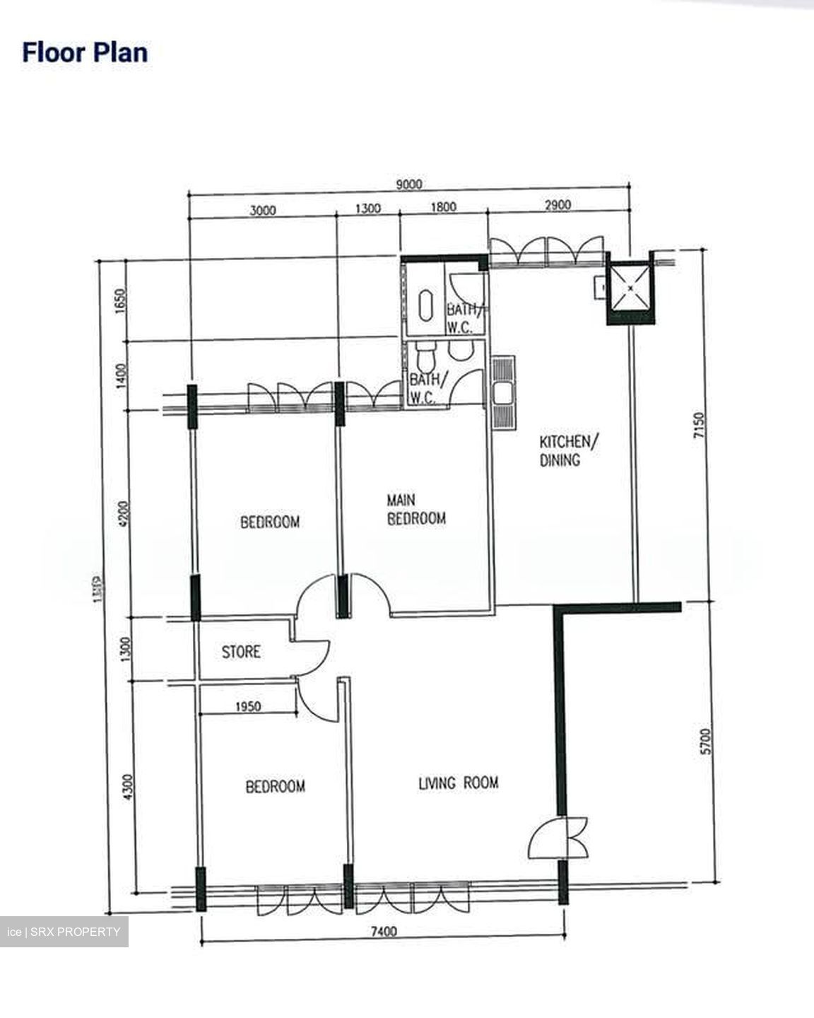 Blk 513 Kaki Bukit Green (Bedok), HDB 4 Rooms #545451941